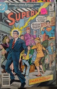 SUPERMAN # 341  1979 DC COMICS  clark kent  curt swan low grade
