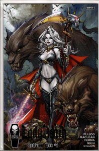 Lady Death: Oblivion Kiss (2017) #1 Kickstarter Paolo Pantalena Variant