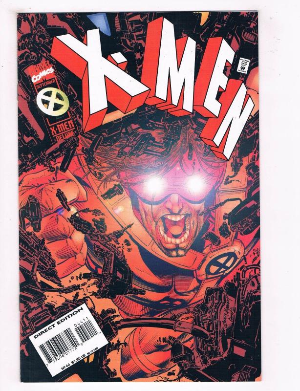 X-Men #44 FN Marvel Comics Comic Book Kubert Sept 1995 DE37 TW7