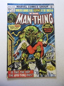 Man-Thing #22 (1975) VG Condition