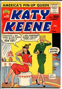 Katy Keene #23 1955-Archie-fashions-pin-ups-VG+