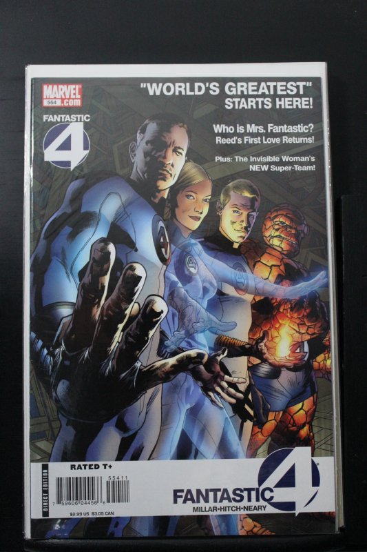 Fantastic Four #554 Direct Edition (2008)