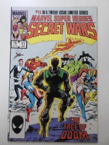 Marvel Super Heroes Secret Wars #11 (1985) Face of Doom! Sharp NM- Condition!