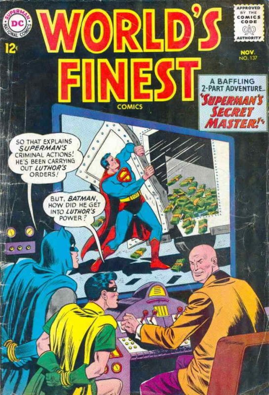 World's Finest Comics #137 GD; DC | low grade - Lex Luthor Batman - we combine s 