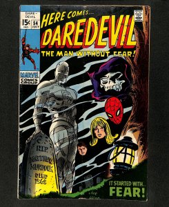 Daredevil #54 1st Appearance Second Mister Fear!