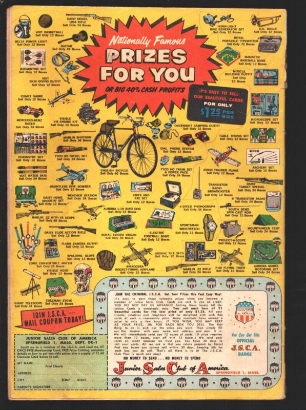 Popeye #64 1962-Dell-wacky Cover-G