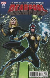 Deadpool (5th Series) #21C VF/NM ; Marvel | Nova Variant