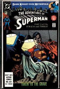 Adventures of Superman #467 (1990) Superman