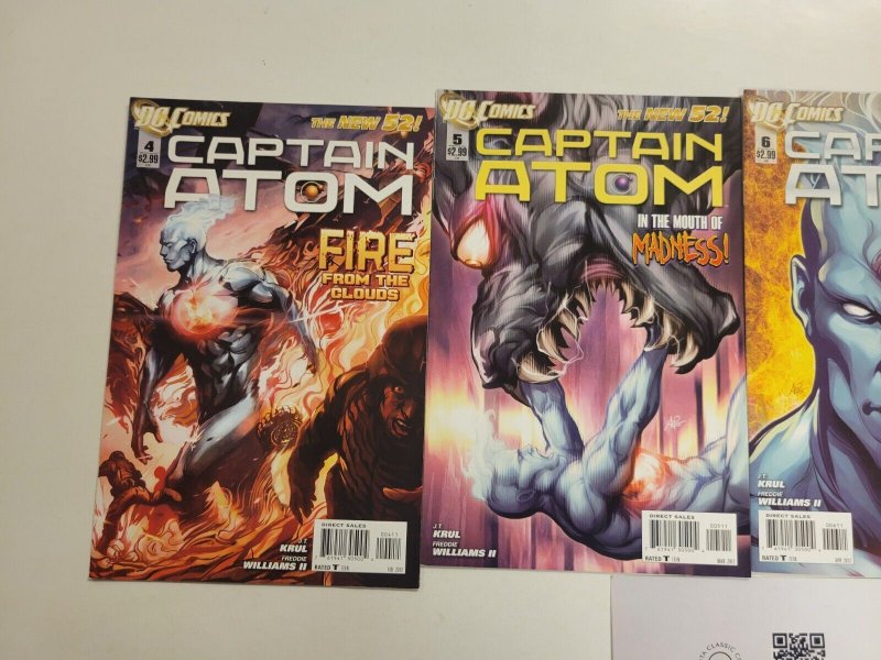 4 Captain Atom DC Comic Books #4 5 6 7 New 52 9 TJ5