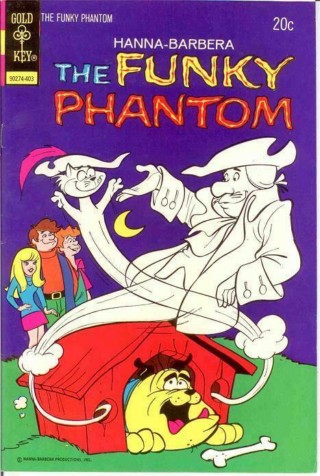 FUNKY PHANTOM 9 VF  March 1974 COMICS BOOK