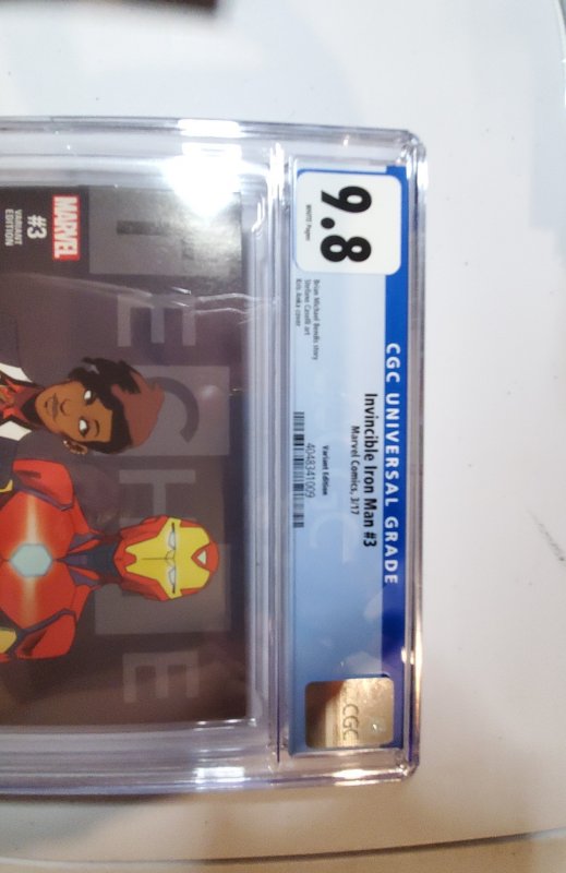 Invincible Iron Man #3 Incentive Kris Anka Variant (2017)