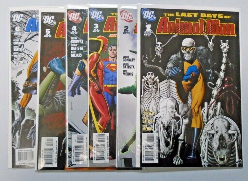 The Last Days of Animal Man Set:#1-6 8.0 VF (2009)