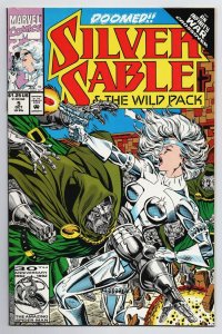 Silver Sable & The Wild Pack #5 Infinity War | Doctor Doom (Marvel, 1992) VF
