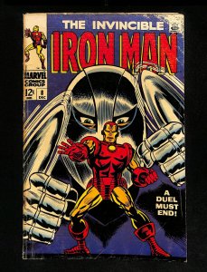 Iron Man #8 Origin of Whitney Frost! Gladiator!