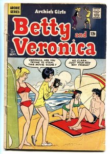 BETTY AND VERONICA #117 1965-MLJ/ARCHIE-SWIMSUIT COVER-SPICY ART-G/VG