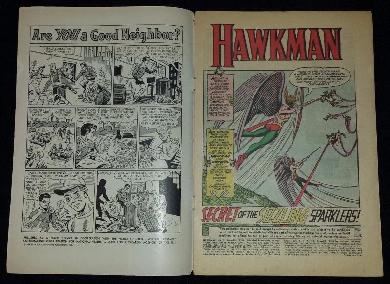 Hawkman #2 - Hawkgirl (DC, 1964) - VG/FN