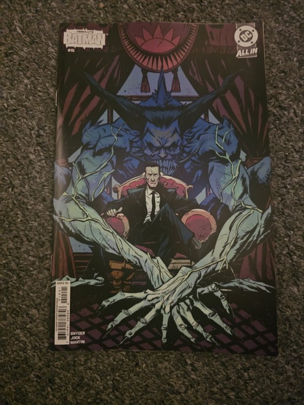 Absolute Batman #15 Cover E 1:25 Sanford Greene Card Stock Variant