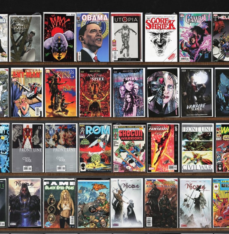 Huge Lot 140+ Comics with Angel, The Irredeemable Ant Man & More!