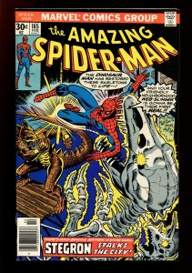 The Amazing Spider-Man #165(NEWSSTAND) - STEGRON APPEARANCE (1977) 7.5