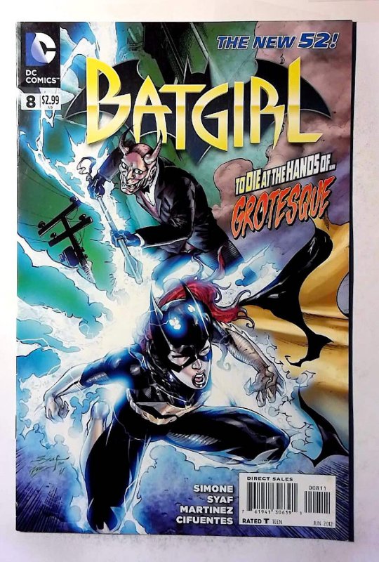 Batgirl #8 (2012) DC Comics 4th Series 1st Print Comic Book