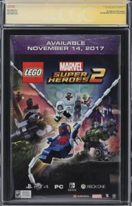 Stan Lee, Chris Evans & Tom Holland Captain America Signed Comic Book CGC 9.8