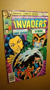 INVADERS 38 *HIGH GRADE* CAPTAIN AMERICA VS U-MAN 1ST APP LADY LOTUS 1979