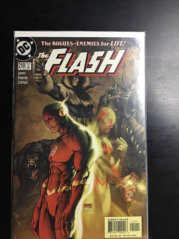 FLASH #210 FIRST PRINT DC COMICS (2004) ROGUES GALLERY