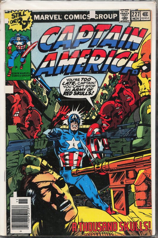 Captain America #227 (1978) Captain America