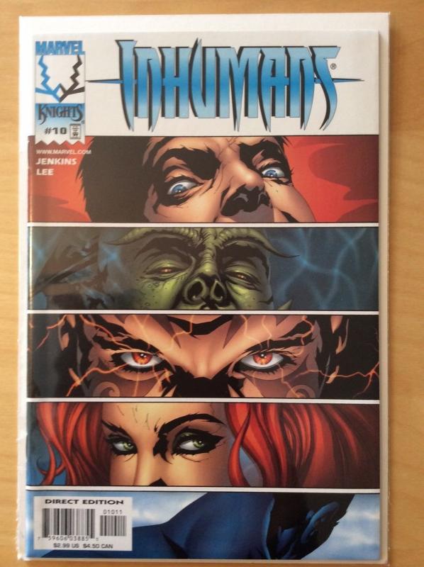 INHUMANS 1 2 3 4 5 6 7 8 9 10 11 12 NM, 1ST PRINTS, MARVEL KNIGHTS COMPLETE SET