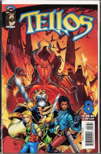 Tellos #8 Wieringo Cover (2000) Tellos