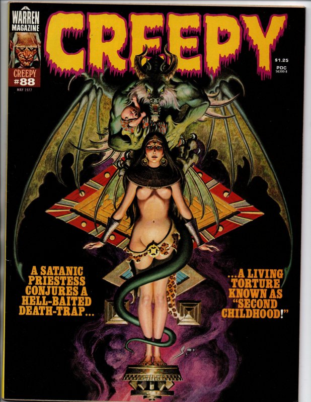 Creepy #88 - Horror Magazine - Warren - 1977 - VF