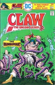Claw the Unconquered #3 FAIR ; DC | low grade comic October 1975 Sword & Sorcery