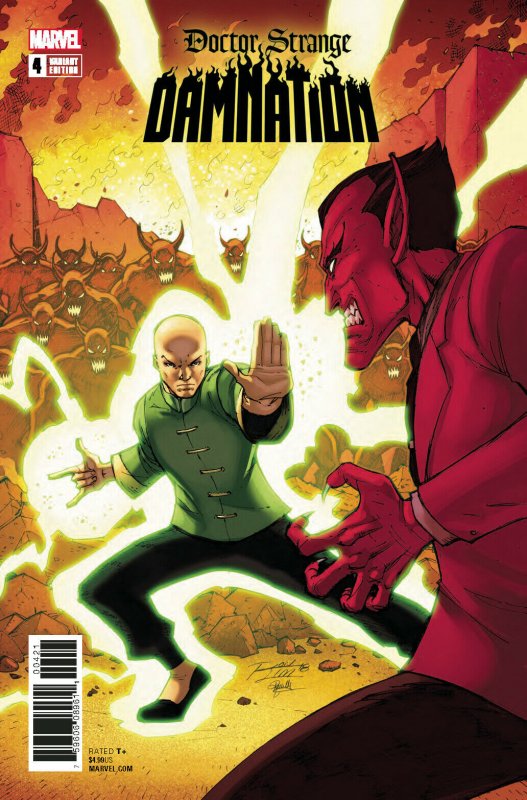 Doctor Strange Damnation #4 Lim Variant (Marvel, 2018) NM 