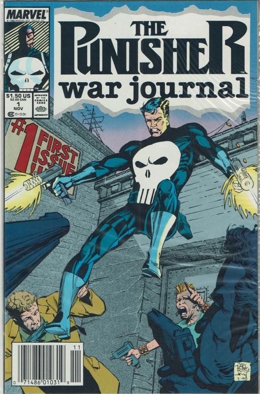 Punisher War Journal #1 (First Series, 1988), NM+