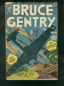 BRUCE GENTRY #6--1949-BI PLANE COVER-BILLY MITCHELL-GGA VG 