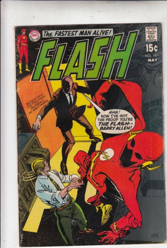 Flash, The #197 (May-70) FN Mid-Grade Flash