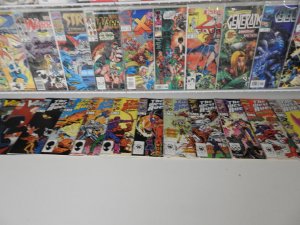 Huge Lot 130+ Comics W/ Justice League, X-Factor,  Cable+ Avg Fine+ Condition!!