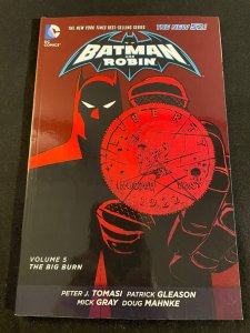 BATMAN AND ROBIN Vol. 5: THE BIG BURN Trade Paperback
