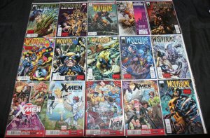 WOLVERINE + CAPTAIN AMERICA MODERN AGE COMIC LOT 30PC (VF-NM)