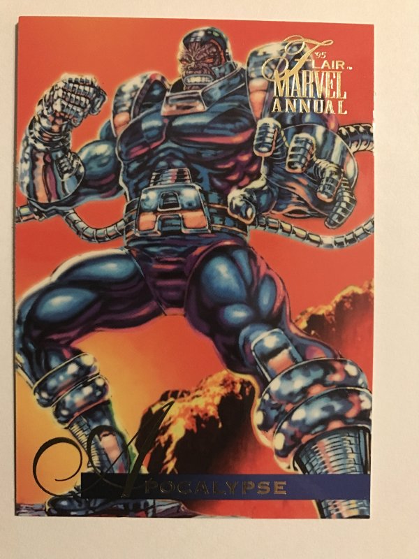 APOCALYPSE #45 card : Marvel Annual 1995 Flair; NM/M;  base, X-Men