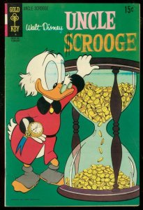 Uncle Scrooge--#91--1971--COMIC BOOK--Gold Key--FN/VF