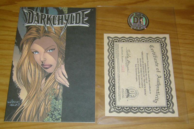 Dreams of Darkchylde Preview #1 VF/NM dynamic forces exclusive w/COA (1416/4000) 