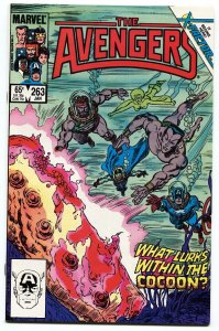 AVENGERS #263-RETURN OF JEAN GREY-COCOON COVER-MARVEL