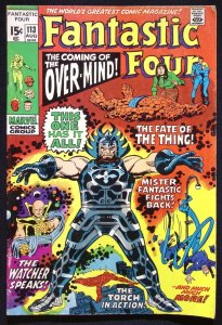Fantastic Four #113 1st Overmind!