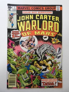 John Carter Warlord of Mars #1 (1977) VF+ Condition!