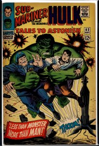 Tales to Astonish #83 (1966) Hulk
