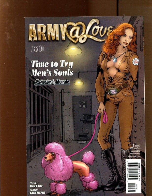 Army Love #1,2,5,6,7 - FIVE PIECE LOT! (8.5/9.0) 2007