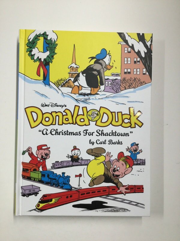 Donald Duck “A Christmas For Shacktown” Tpb Hardcover Nm Fantagraphics Book