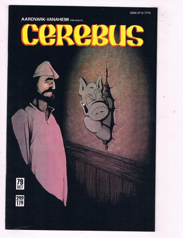 Lot Of 7 Cerebus Aardvark Vanaheim Comic Books # 73 74 78 79 80 81 82 D Sim AD27