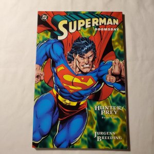 Superman Doomsday Hunter Prey 1 Near Mint Cover by Jurgens and Breeding